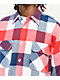 Rothco Heavy Red, White & Blue Plaid Flannel Shirt - Thumbnail image 3 of 3