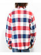 Rothco Heavy Red, White & Blue Plaid Flannel Shirt - Thumbnail image 2 of 3