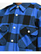 Rothco camisa de franela a cuadros pesada azul