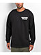 Rough World Blueprint Black Long Sleeve T-Shirt - Thumbnail image 2 of 3