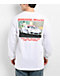 Rough World One Car Long Sleeve White T-Shirt - Thumbnail image 1 of 3