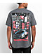 Rough World Tokyo Nights Grey T-Shirt - Thumbnail image 1 of 3