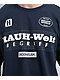 Rough World x Hoonigan Rauh Welt Grid Navy T-Shirt - Thumbnail image 3 of 3