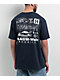 Rough World x Hoonigan Rauh Welt Grid Navy T-Shirt - Thumbnail image 1 of 3