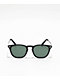 Round Black & Green Sunglasses - Thumbnail image 2 of 2