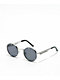 Round Black Steampunk Sunglasses - Thumbnail image 1 of 2
