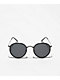 Round Frame Black Sunglasses - Thumbnail image 2 of 2