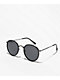 Round Frame Black Sunglasses - Thumbnail image 1 of 2