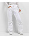 Roxy Backyard White 10K Snowboard Pants - Thumbnail image 1 of 6