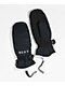 Roxy Jetty Black Snowboard Mittens - Thumbnail image 1 of 2