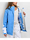Roxy Jetty Block Azure Blue Clouds 10K Snowboard Jacket - Thumbnail image 6 of 7