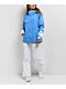 Roxy Jetty Block Azure Blue Clouds 10K Snowboard Jacket - Thumbnail image 7 of 7
