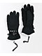 Roxy Jetty Solid Black Snowboard Gloves