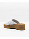Roxy Kamea Wahine White & Tan Sandals - Thumbnail image 2 of 3