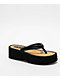 Roxy Ryana Black Platform Sandals - Thumbnail image 1 of 4