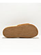 Roxy Slippy Espadrille Tan Slide Sandals