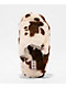 Roxy Sloane Cow Print Slippers - Thumbnail image 4 of 5