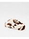 Roxy Sloane Cow Print Slippers - Thumbnail image 2 of 5