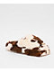Roxy Sloane Cow Print Slippers - Thumbnail image 1 of 5