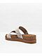 Roxy Summer Breeze Cream & White Sandals - Thumbnail image 2 of 4