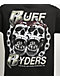 Ruff Ryders Skull And Bones Black T-Shirt - Thumbnail image 2 of 2