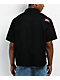 Rusty Crisis Black Short Sleeve Button Up Shirt - Thumbnail image 2 of 5
