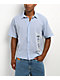 Rusty Crisis Light Blue Plaid Button Up Shirt - Thumbnail image 1 of 6