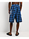 Rusty Riot Plaid Navy  Board Shorts - Thumbnail image 2 of 5