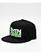 SHTNONM OG Black & Neon Green Snapback Hat - Thumbnail image 1 of 3