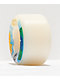 SML. Gillette Avro 53mm 99a White Skateboard Wheels