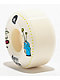 SML. Lucidity Series Gillette 53mm 99a V Cut White Skateboard Wheels - Thumbnail image 2 of 2
