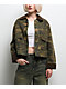 STOOSH Camo Wash Crop Barn Jacket - Thumbnail image 3 of 5