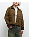 STOOSH Cheetah Brown Wash Crop Barn Jacket - Thumbnail image 3 of 5