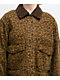 STOOSH Cheetah Brown Wash Crop Barn Jacket - Thumbnail image 4 of 5