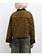 STOOSH Cheetah Brown Wash Crop Barn Jacket - Thumbnail image 2 of 5
