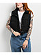 STOOSH Quilted Black Crop Puffer Vest - Thumbnail image 4 of 4