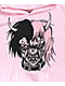 SUS BOY Hellboy Light Pink Hoodie