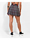 SWIXXZ Anime Grey, Red & Black Plaid Skirt - Thumbnail image 2 of 4