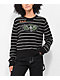 SWIXXZ Bat Black Distressed Sweater - Thumbnail image 1 of 3