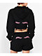SWIXXZ Centipede Black Crop Zip Hoodie - Thumbnail image 2 of 6