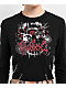 SWIXXZ Creature Chain Black Long Sleeve Crop T-Shirt - Thumbnail image 3 of 4