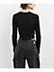 SWIXXZ Creature Chain Black Long Sleeve Crop T-Shirt - Thumbnail image 2 of 4