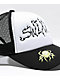 SWIXXZ Cute N Creepy Black & White Trucker Hat - Thumbnail image 3 of 5