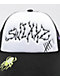 SWIXXZ Cute N Creepy Black & White Trucker Hat - Thumbnail image 4 of 5