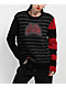 SWIXXZ Cyber Heart Black Stripe Sweater - Thumbnail image 1 of 4