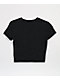 SWIXXZ Entry To Hell Black Crop T-Shirt - Thumbnail image 2 of 3