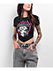 SWIXXZ Face Collage Black Crop T-Shirt - Thumbnail image 1 of 3
