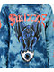 SWIXXZ Gárgola Blue Tie Dye Camiseta de manga larga