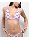 SWIXXZ Heart Flame Pink Triangle Bikini Top - Thumbnail image 1 of 4