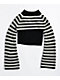 SWIXXZ Heavenly Black & Grey Shrug Crop Tank Top Set - Thumbnail image 5 of 5